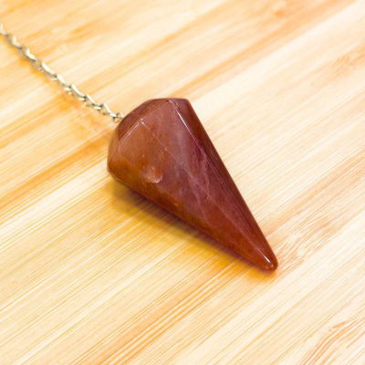 Péndulo de cornalina