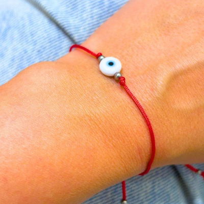 Pulsera ojo turco celeste
