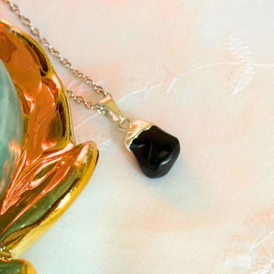 Collar Onix negro rolado