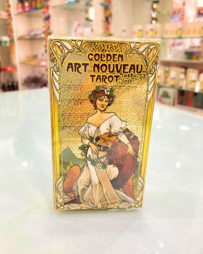 Tarot Golden art Nouveau. Tarot Rider Waite Art Nouveau