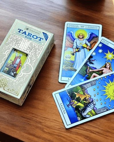 Cartas de tarot Rider Waite Iluminarte.