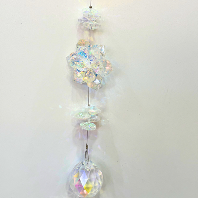 Atrapasol flor de cristal