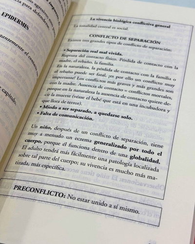 Descodificación biologica de los problemas de la piel