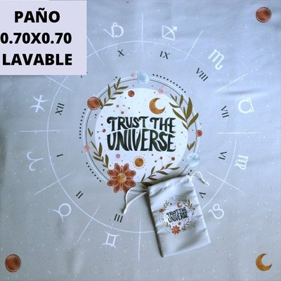 Paño tarot Trust the universe