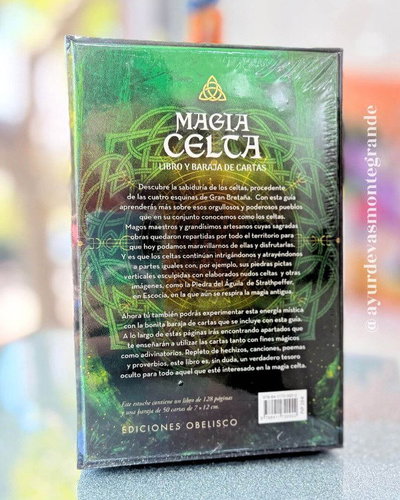 Magia celta. Guia para utilizar tu baraja. Ediciones Obelisco