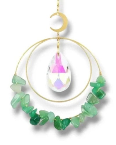 Atrapasol con cristales