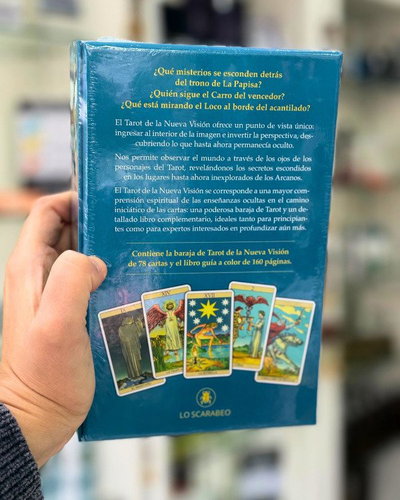 Kit Tarot de la Nueva visión, en español. Lo Scarabeo.