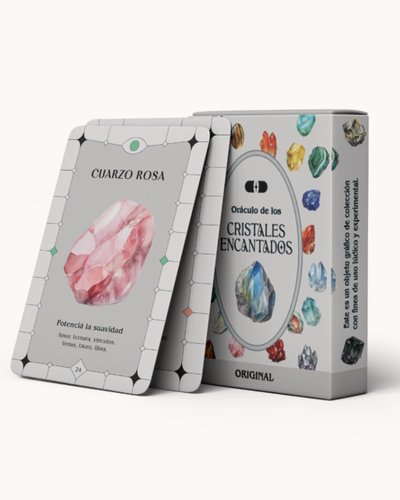 Oraculo de los cristales encantados. Capsula Dorada.