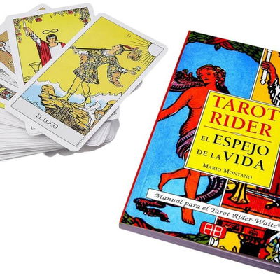 Rider  El espejo de la vida (Libro mas cartas). Ed Arkano.