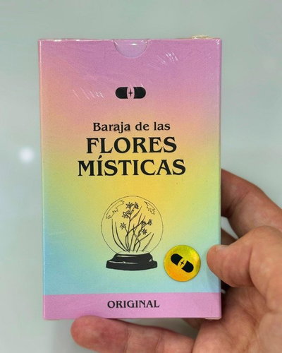Baraja de las flores misticas. Capsula Dorada