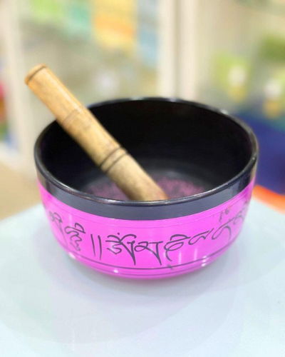 Cuenco 3 metales Fucsia 16 cm de diametro