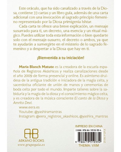 Oraculo de lo sagrado femenino