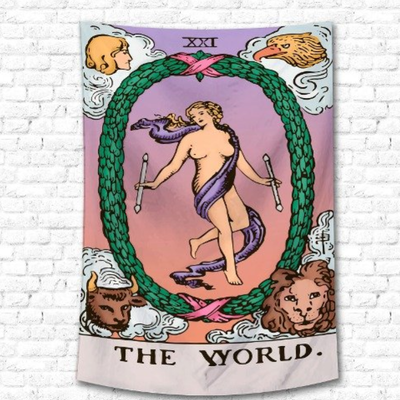Tapiz el mundo. The world