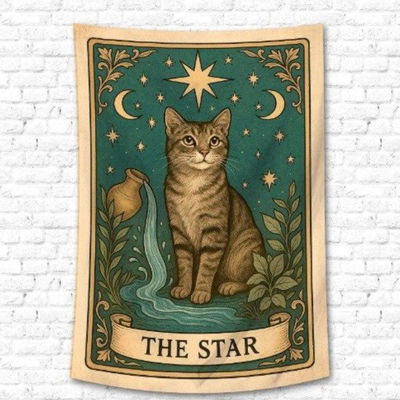 Tapiz La estrella verde