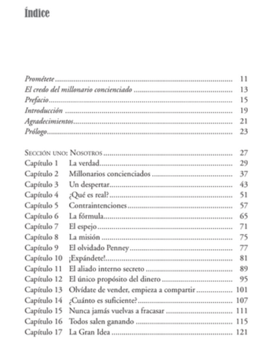 El millonario concienciado.Manifiesto del universo para de la riqueza espiritual