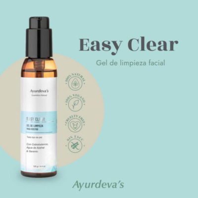 Gel de limpieza facial. Easy clear