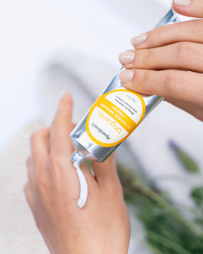 Unguento de calendula, manzanilla y lavanda