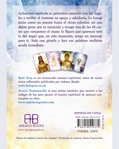 Oraculo activaciones angelicales. Kyle Gray. Arkano Books