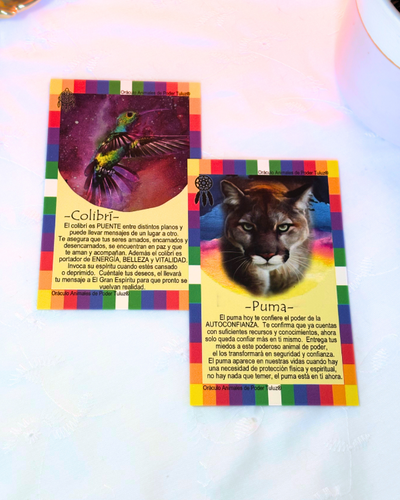 Oraculo Animales de poder. Ed Tu Luz