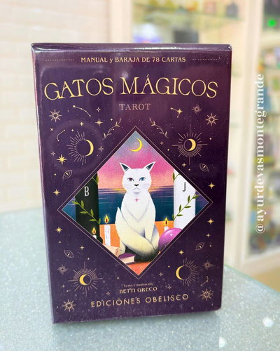 Tarot de los Gatos Mágicos Editorial Obelisco