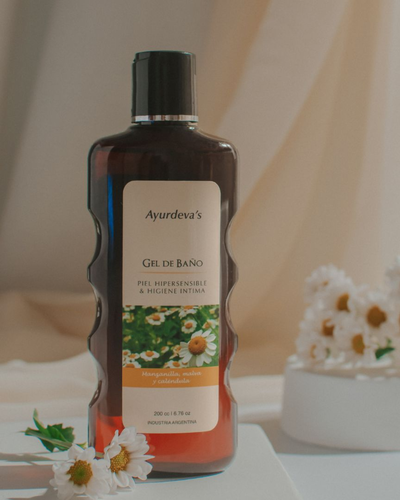 Gel de baño piel sensible e higiene íntima