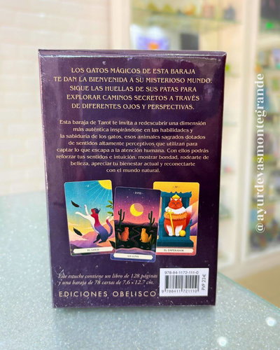Tarot de los Gatos Mágicos Editorial Obelisco