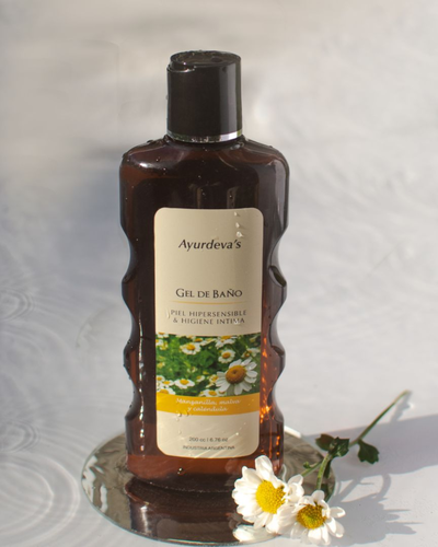 Gel de baño piel sensible e higiene íntima