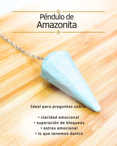 Péndulo de amazonita