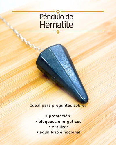 Péndulo de hematite