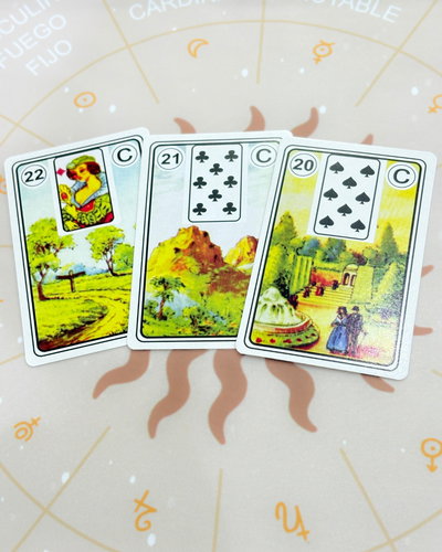 Cartas Madame Lenormand cigana da sorte