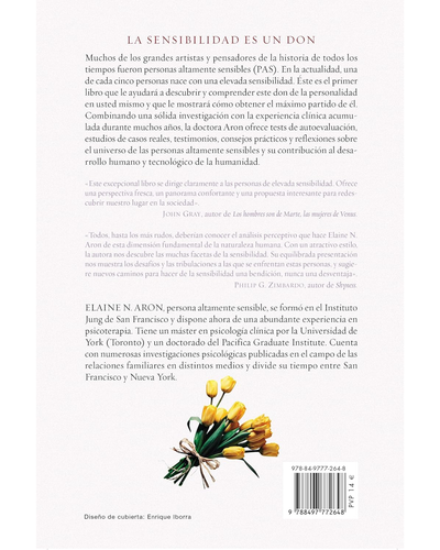 El don de la sensibilidad. Ediciones Obelisco