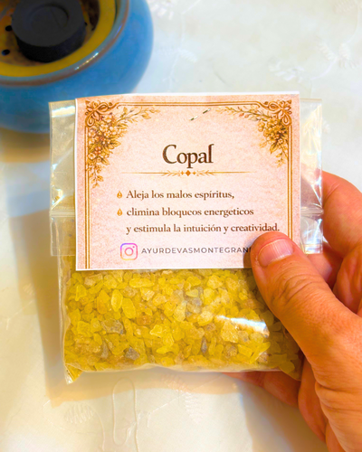 Resina para sahumar Copal