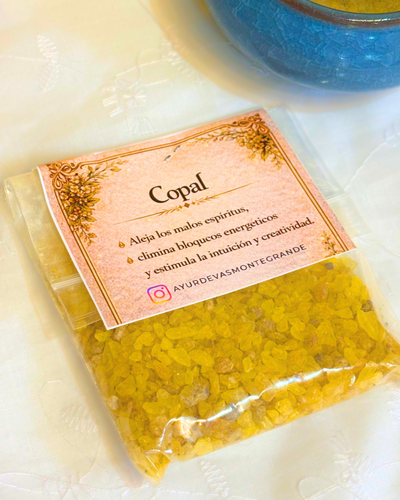 Resina para sahumar Copal