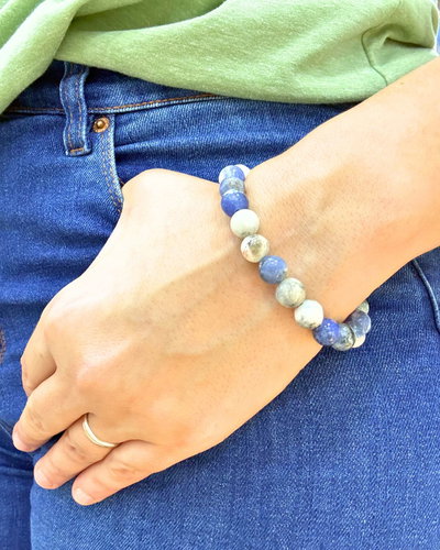 Pulsera de Sodalita