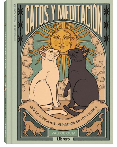 Gatos y meditación  editorial Librero