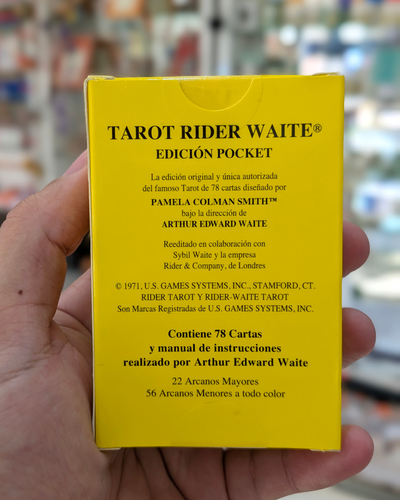 Tarot Rider Waite Edicion Pocket. Arkano Books