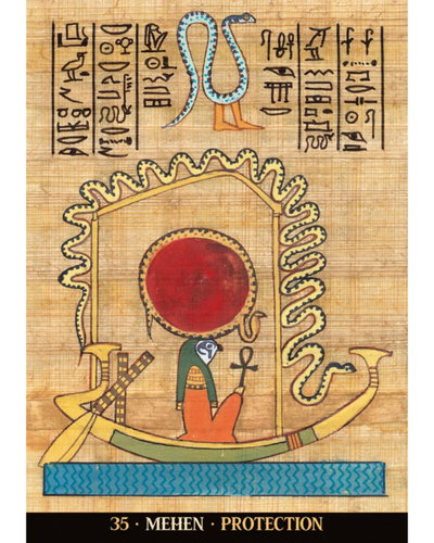 Egyptian Gods (Dioses egipcios). Lo Scarabeo