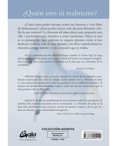 La liberación del alma. Michael Singer. Arkano Books