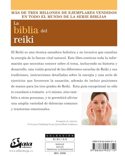 La biblia del Reiki. Eleanor McKenzie. Arkano Books