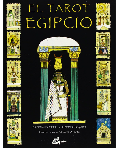Tarot Egipcio. Libro-manual + cartas. Editorial Gaia. MUESTRA cartas sin caja