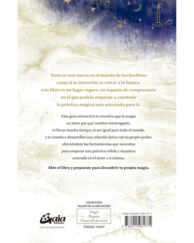 Haz tu propia magia. Brujeria para principiantes. Amanda Lovelace. Editorial Gaia