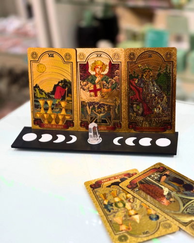 Portacartas de Tarot – Soporte para cartas negro recto