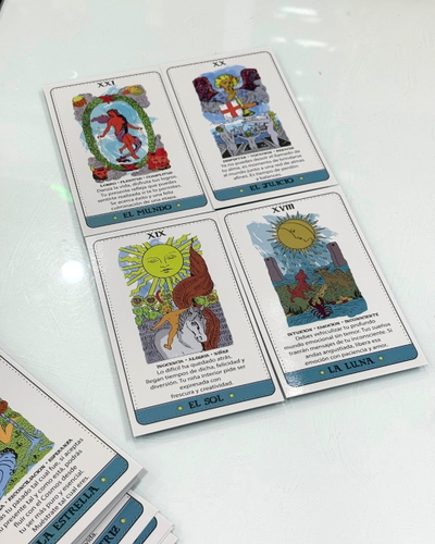 &nbsp;Oráculo Mystic Rider Waite de Tuluz: descubrí los 22 arcanos mayores