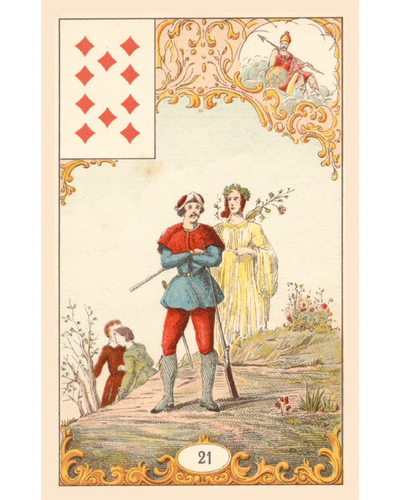 The Little Oracle. Oráculo mini de 32 cartas. Lo Scarabeo 
