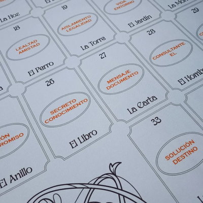 Paño para Lenormand Grand tableau