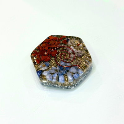 Mini Orgonita Hexagonal