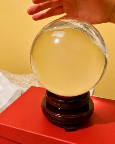 PREVENTA - Bola de cristal. Bola magica. 15cm. ENVIO GRATIS. Lo Scarabeo