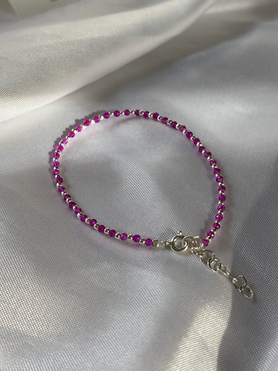 Pulsera Cristal Pink