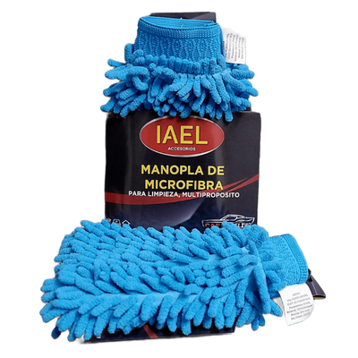 MANOPLA DE MICROFIBRA - 20X14cm