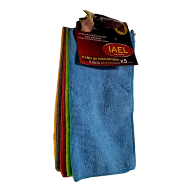 SET DE 5 MICROFIBRAS - 30x30cm